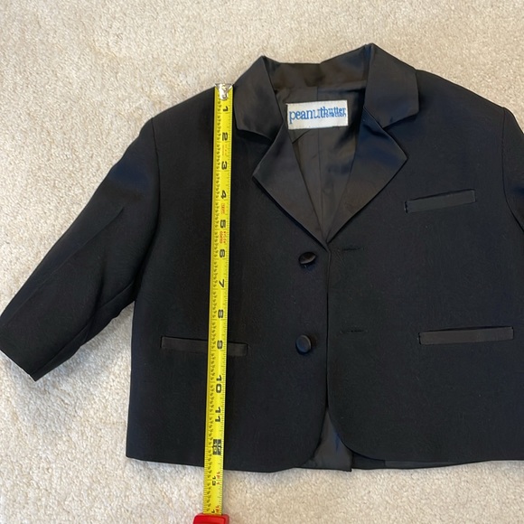 5 Piece Toddler Black Suit - Picture 11 of 16